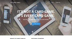 Desktop Screenshot of cardtableapp.com